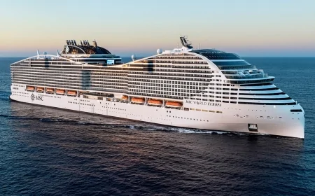 Bu Gemi Deniz Üstünde Bir Yaşam Festivali: MSC World Europa